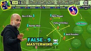 False 9 🫴 4-2-1-3 New Quick Counter Best Formation In eFootball 2025 