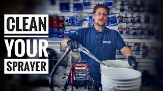 HOW TO CLEAN A SPRAYER | Airless Paint Sprayer Tips | Titan 440