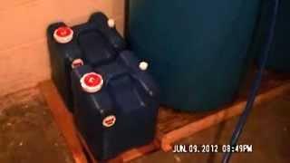 Prepper Water Storage Update - Blue Barrels