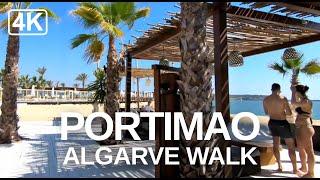 [4K] Portimão, Algarve Portugal Virtual Walk - Old Town and Praia da Rocha