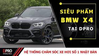 Phủ ceramic BMW X4 chưa kịp bấm biển và DPRO Type RE | DPRO Việt Nam