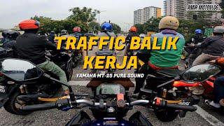 Traffic Balik Kerja. | Yamaha MT-25 | Yoshimura Pure Sound [4K]