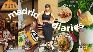 spain vlog  | day with friends, cafés, filipino food | un día conmigo 