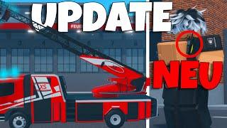 RIESEN FEUERWEHR UPDATE in NOTRUF HAMBURG + NEUER FUNK | ROBLOX Deutsch Update Leaks und Theorien