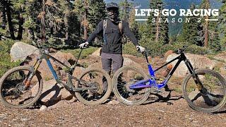 BIKE REVIEW - Forbidden Dreadnought vs. Santa Cruz Bronson - Let's Go Racing Season 2, Episode 7