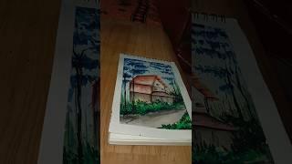 #New watercolor painting #new #art #shortvideo #youtubeshorts #Rup art & craft academy  #viralvideo