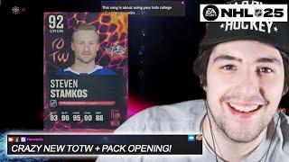 INSANE NEW TOTW CARD+ HUGE PACK OPENING I NHL 25 HUT