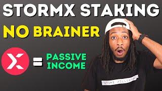 StormX Crypto Staking I believe is a NO BRAINER!