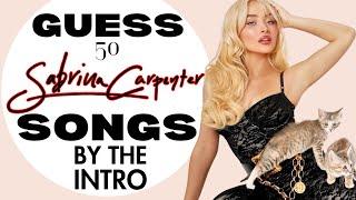 Can You Guess 50 Sabrina Carpenter Songs by the Intro? Let's Find Out!