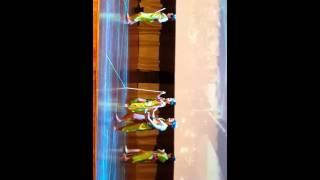 Isabella Rodríguez bailando en dance workshop