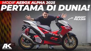 PERTAMA DI DUNIA !! Modifikasi Yamaha Aerox Alpha Budget Pelajar. #AtenxKatros #AeroxAlpha