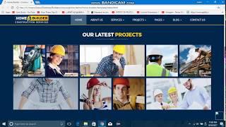 #1 | Construction Building Company Website Template | Free Download | Link in the Description |