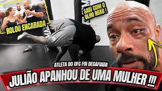 BALESTRIN APANHOU DE UMA MULHER - LUTADORA DO UFC ACABOU COM ELE !