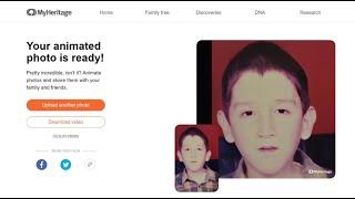 How to Animate Old Photos On MyHeritage Deep Nostalgia