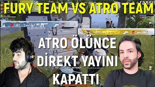 FURY TEAM VS ATRO TEAM!! İKİ TARAFIN GÖZÜNDEN!! PUBG MOBILE YAYINCI KARSILASMALARI!!!