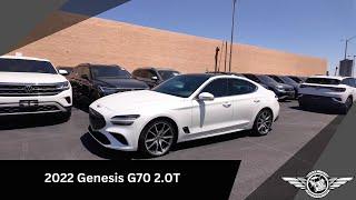 2022 Genesis G70 2 0T