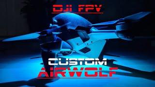 DJI FPV - Custom AIRWOLF Wrap - Wrapgrade Japan + FREE GIVEAWAY