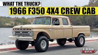 1966 Ford F350 Slick Crew Cab 4x4 | What The Truck? | Ford Era