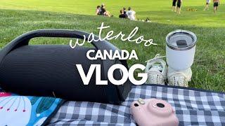 Downtown Toronto, Waterloo Picnic Vlog | 캐나다 워터루 브이로그 | 토론토 다운타운 | 공원피크닉