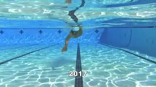 Even a middle aged man can learn how to swim efficient freestyle.