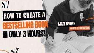 How To Create A Best-Selling Book In 3 Hours