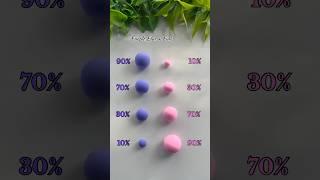 Purple Blue + Pink, Satisfying Colour Mix! #shorts #colormixing #colour #satisfying #clay #fyp
