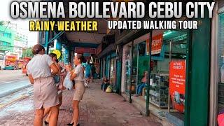 OSMENA BOULEVARD ON A RAINY DAY | CEBU CITY UPDATED WALKING TOUR