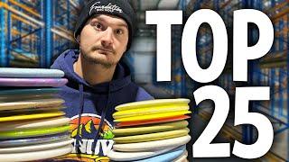 The Top 25 Best Selling Disc Golf Discs of 2024