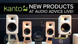 NEW Kanto REN & Kanto ORA 4 at Audio Advice Live 2024! New Speakers COMING SOON!