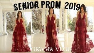 GET READY WITH ME- SENIOR PROM VLOG 2019
