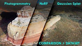 Photogrammetry / NeRF / Gaussian Splatting comparison