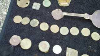 Minelab Etrac using TTF - Indian Head - Silver- Dog License - Wheaties- Buttons