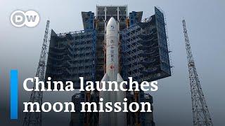 Live: China launches Chang'e-6 moon mission | DW News