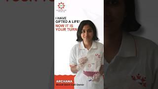 Meet our blood stem cell donor, Archana from Kerala.