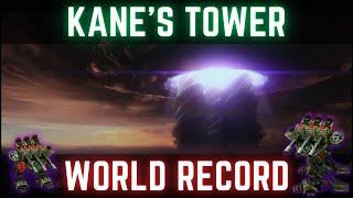 C&C3 Tiberium Wars Kane's Tower [Hard, 100%] WORLD RECORD