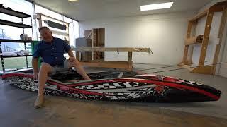 Meet the first client to purchase a Apex Watercraft Tyr kayak- Jeff Sims