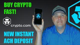 CRYPTO.COM New Features - Deposit Fiat With Plaid Instant ACH! No More Wire Fees Or Slow Transfers!