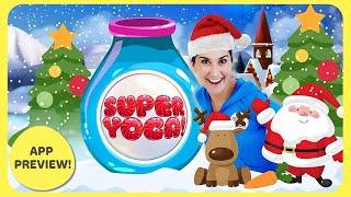 Christmas Super Yoga (App preview)⁠ I Cosmic Kids