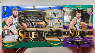 Ripping up 2024 Panini Select Basketball Boxes search for Wembanyama