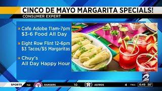 Consumer Headlines: Cinco de Mayo margarita specials