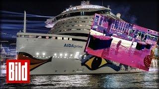 Panik auf der Aida - Megawellen / Flucht aus Party-Raum