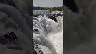 Breathtaking Dhuandhar Waterfall, Bhedaghat, Jabalpur #shorts #youtubeshorts