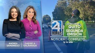 Noticiero de Quito (Segunda Emisión 12/12/24)