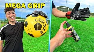 MEGA GRIP SUR DES GANTS DE FOOT avec 10 BALLONS DIFFÉRENTS ! (J’arrête tous les buts)