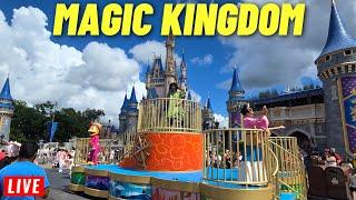  LIVE: Magic Kingdom Sunday for rides, shows, and the parades at Walt Disney World 10/6/2024