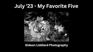 July 2023 Top 5 Photographs by Gideon Liddiard Photography