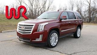 2017 Cadillac Escalade 4WD Platinum - POV Test Drive & Review