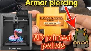 3D PRINTED PELLETS  super sonic  armor piercing  cheap