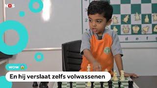 Anish van 3 (!) is de jongste professionele schaker ter wereld