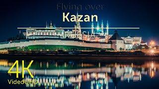 Kazan, Republic of Tatarstan video 4K (UHD) & Relaxing Music | Казань, Республика Татарстан